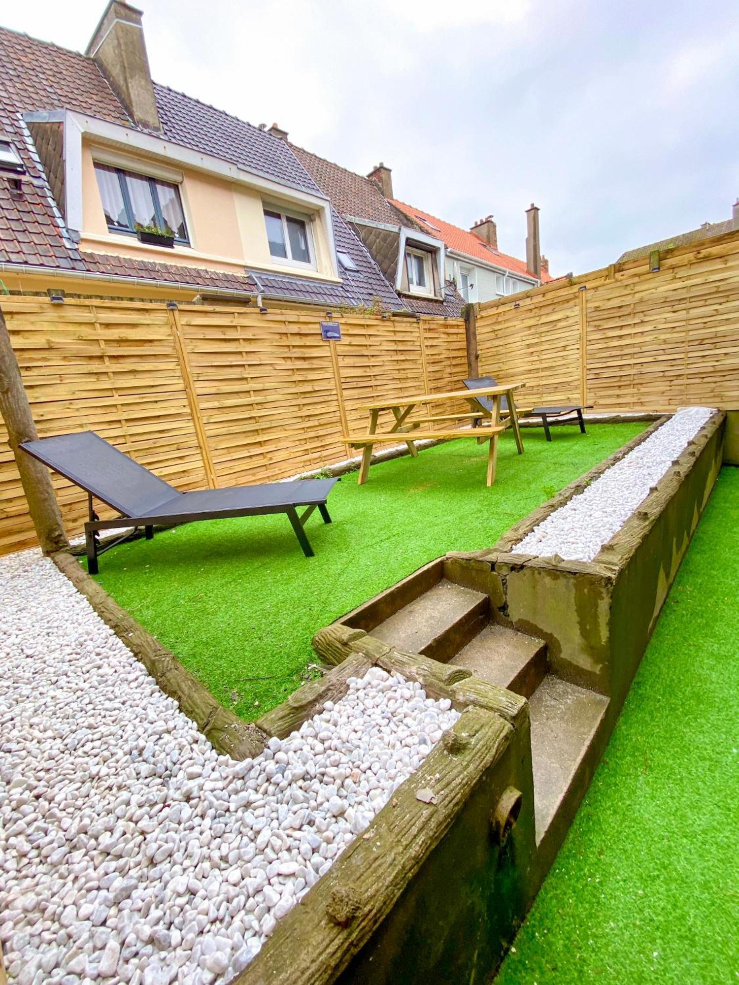 L'Octopus - Appartement 2 Adultes 2 Enfants Jardin, Proche Centre Et Plage Le Portel Eksteriør billede
