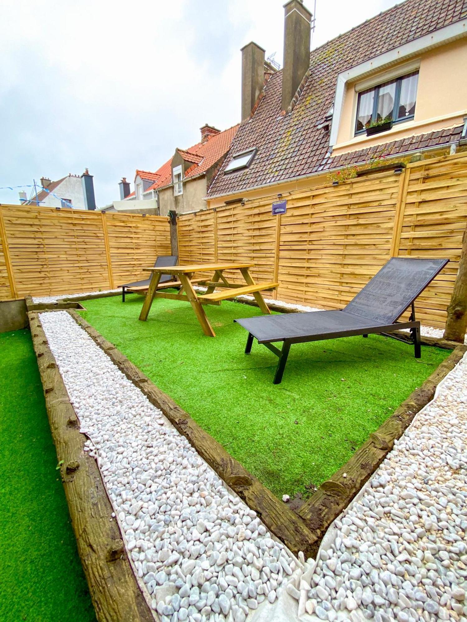 L'Octopus - Appartement 2 Adultes 2 Enfants Jardin, Proche Centre Et Plage Le Portel Eksteriør billede